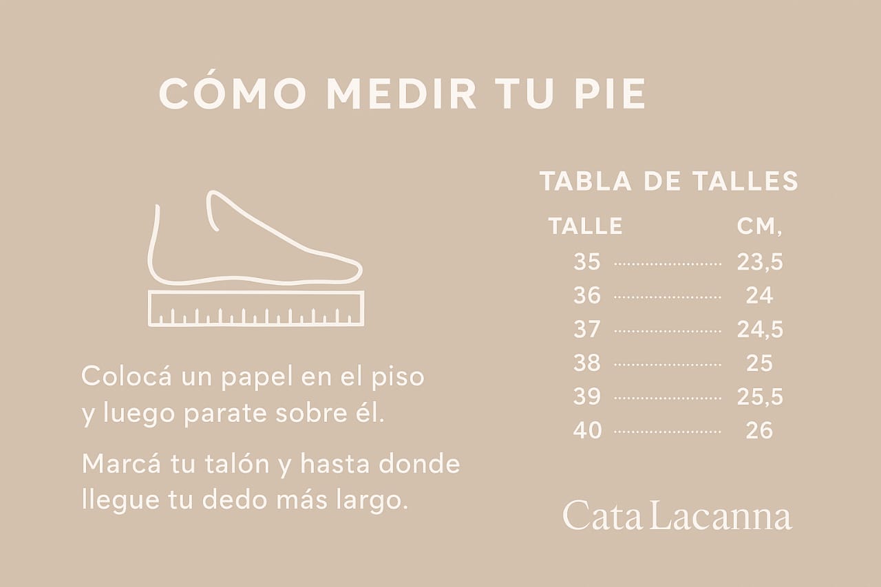 TABLA DE TALLES